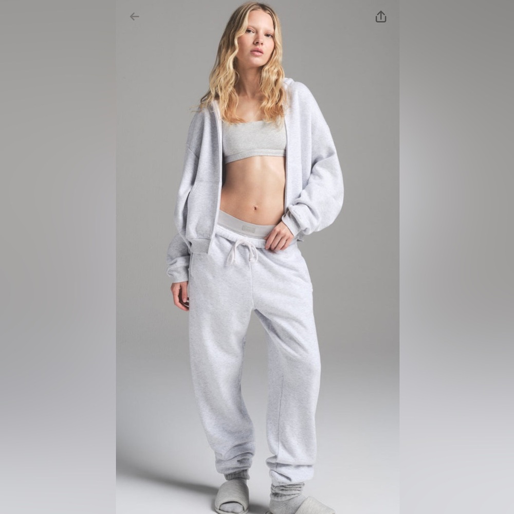 SKIMS Gray Track Pants & Joggers